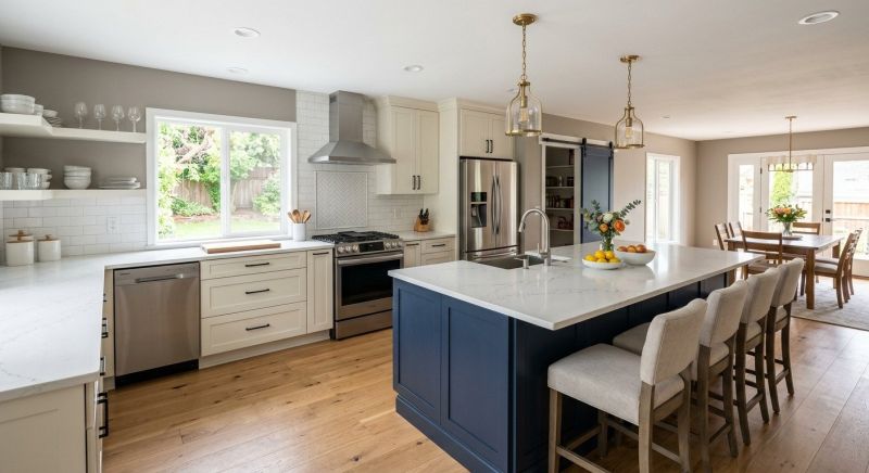 Kitchen Cabinet Renovation in Conroe, TX