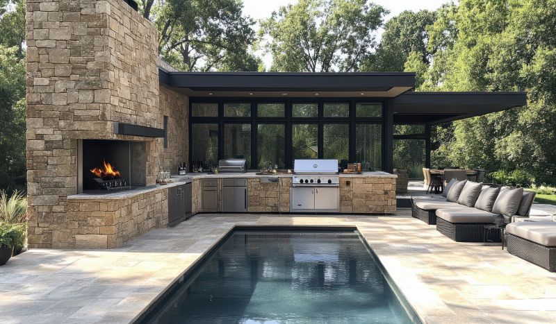 Outdoor Kitchen Renovation in Pearland, TX